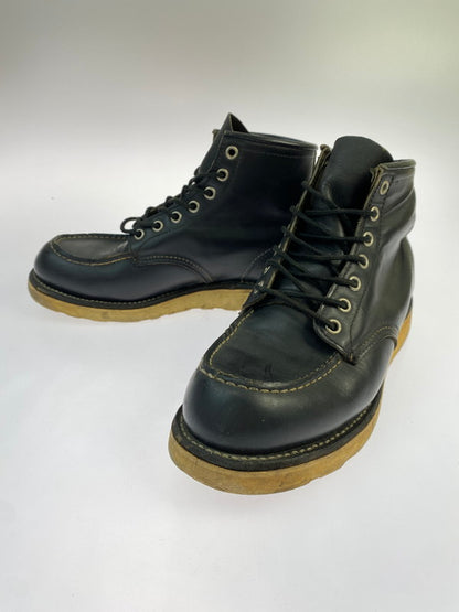 【中古品】【メンズ】 RED WING 刺繍羽タグ IRISH SETTER 8130 アイリッシュセッター 靴 シューズ ブーツ 164-260428-KS-22-min サイズ：US7 1/2 カラー：ブラック 万代Net店