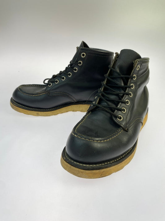 【中古品】【メンズ】 RED WING 刺繍羽タグ IRISH SETTER 8130 アイリッシュセッター 靴 シューズ ブーツ 164-260428-KS-22-min サイズ：US7 1/2 カラー：ブラック 万代Net店