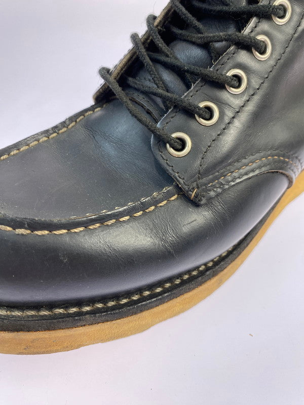 【中古品】【メンズ】 RED WING 刺繍羽タグ IRISH SETTER 8130 アイリッシュセッター 靴 シューズ ブーツ 164-260428-KS-22-min サイズ：US7 1/2 カラー：ブラック 万代Net店