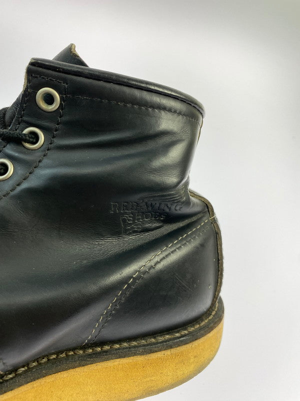 【中古品】【メンズ】 RED WING 刺繍羽タグ IRISH SETTER 8130 アイリッシュセッター 靴 シューズ ブーツ 164-260428-KS-22-min サイズ：US7 1/2 カラー：ブラック 万代Net店