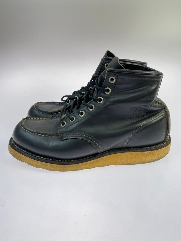 【中古品】【メンズ】 RED WING 刺繍羽タグ IRISH SETTER 8130 アイリッシュセッター 靴 シューズ ブーツ 164-260428-KS-22-min サイズ：US7 1/2 カラー：ブラック 万代Net店
