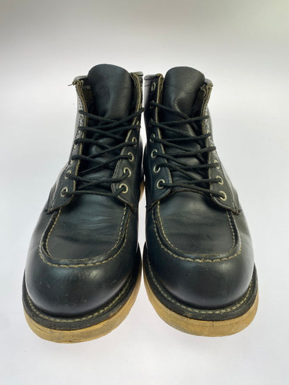 【中古品】【メンズ】 RED WING 刺繍羽タグ IRISH SETTER 8130 アイリッシュセッター 靴 シューズ ブーツ 164-260428-KS-22-min サイズ：US7 1/2 カラー：ブラック 万代Net店