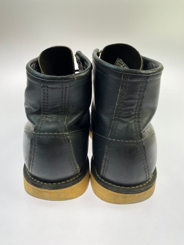 【中古品】【メンズ】 RED WING 刺繍羽タグ IRISH SETTER 8130 アイリッシュセッター 靴 シューズ ブーツ 164-260428-KS-22-min サイズ：US7 1/2 カラー：ブラック 万代Net店
