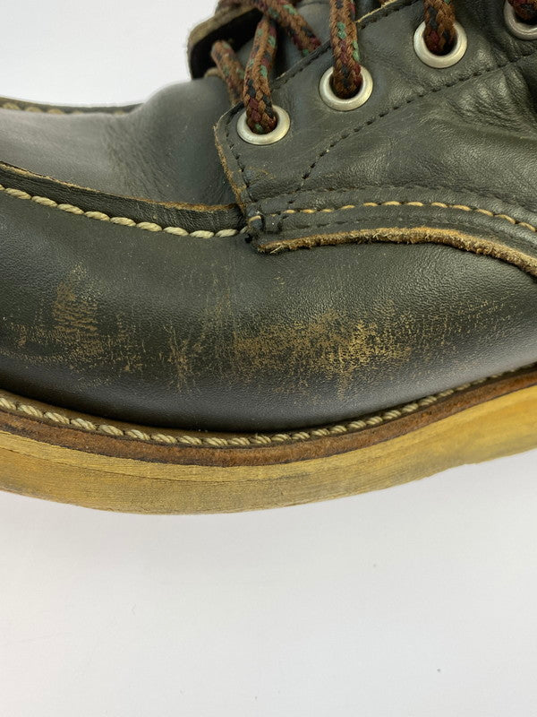 【現状渡し品】【メンズ】 RED WING レッドウィング 新 四角犬タグ 90S後期 USA製 アイリッシュセッター 1990年代後半 靴 シューズ ブーツ 164-260430-KS-19-min サイズ：7 カラー：ブラウン 万代Net店