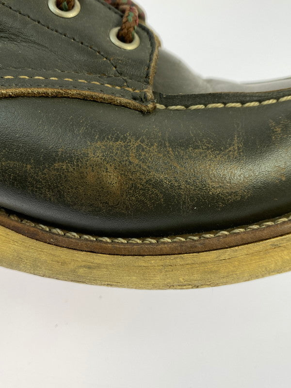 【現状渡し品】【メンズ】 RED WING レッドウィング 新 四角犬タグ 90S後期 USA製 アイリッシュセッター 1990年代後半 靴 シューズ ブーツ 164-260430-KS-19-min サイズ：7 カラー：ブラウン 万代Net店