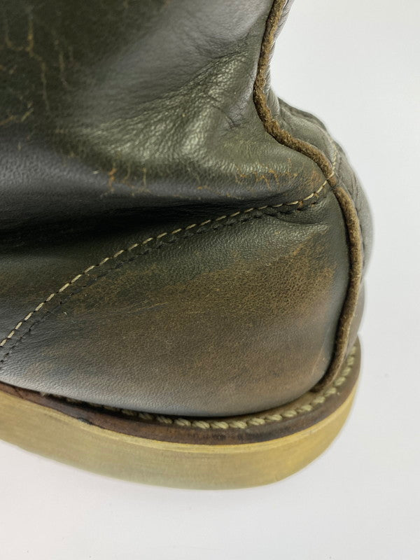 【現状渡し品】【メンズ】 RED WING レッドウィング 新 四角犬タグ 90S後期 USA製 アイリッシュセッター 1990年代後半 靴 シューズ ブーツ 164-260430-KS-19-min サイズ：7 カラー：ブラウン 万代Net店