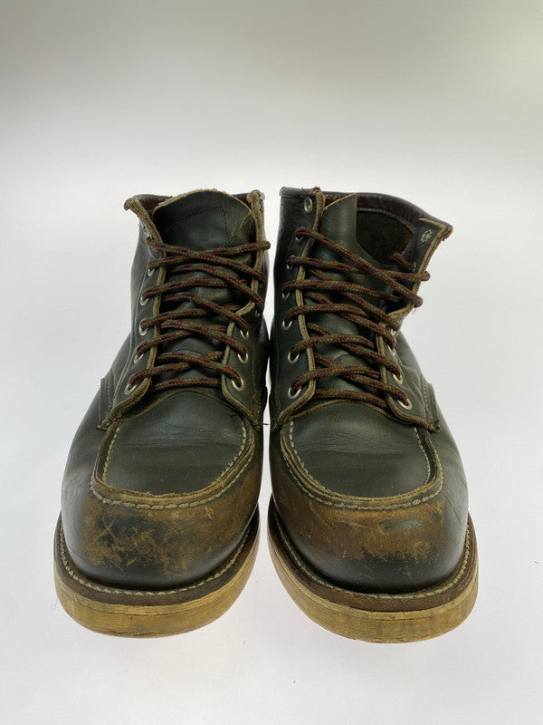 【現状渡し品】【メンズ】 RED WING レッドウィング 新 四角犬タグ 90S後期 USA製 アイリッシュセッター 1990年代後半 靴 シューズ ブーツ 164-260430-KS-19-min サイズ：7 カラー：ブラウン 万代Net店