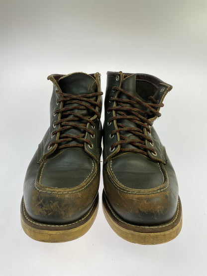 【現状渡し品】【メンズ】 RED WING レッドウィング 新 四角犬タグ 90S後期 USA製 アイリッシュセッター 1990年代後半 靴 シューズ ブーツ 164-260430-KS-19-min サイズ：7 カラー：ブラウン 万代Net店