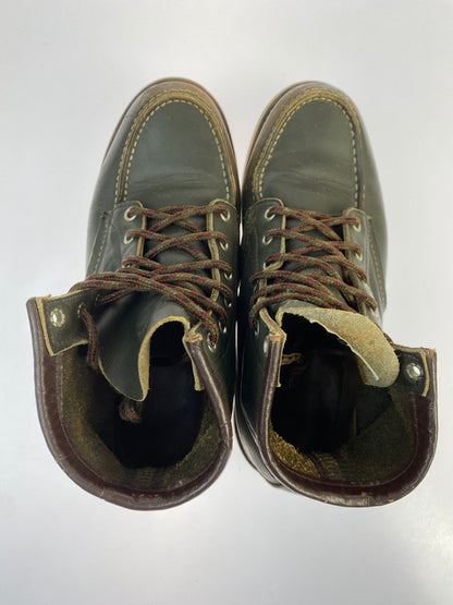 【現状渡し品】【メンズ】 RED WING レッドウィング 新 四角犬タグ 90S後期 USA製 アイリッシュセッター 1990年代後半 靴 シューズ ブーツ 164-260430-KS-19-min サイズ：7 カラー：ブラウン 万代Net店