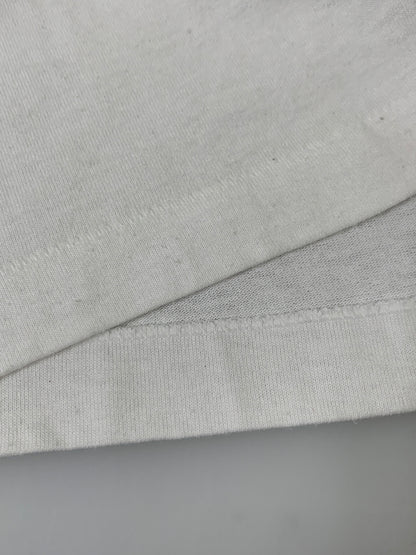 【中古品】【メンズ】 LESLIE ARWIN レズリー・アーウィン 90S DOCTOR COAT TEE 90S DOCTOR COAT TEE 90年代 ドクター・コート Tシャツ メンズ トラックトップ半袖 146-260505-em-43-min サイズ：M カラー：ホワイト 万代Net店