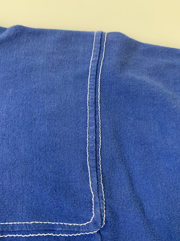 【中古品】【メンズ】 BANTAMS バンタムズ 70S FOOTBALL SHIRT 70年代 フットボールシャツ メンズ 半袖 Tシャツ 146-260505-em-41-min サイズ：L カラー：ブルー 万代Net店