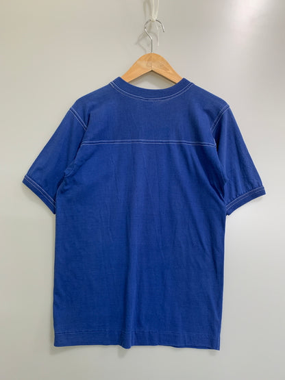 【中古品】【メンズ】 BANTAMS バンタムズ 70S FOOTBALL SHIRT 70年代 フットボールシャツ メンズ 半袖 Tシャツ 146-260505-em-41-min サイズ：L カラー：ブルー 万代Net店