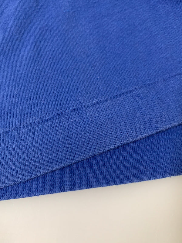 【中古品】【メンズ】 BANTAMS バンタムズ 70S FOOTBALL SHIRT 70年代 フットボールシャツ メンズ 半袖 Tシャツ 146-260505-em-41-min サイズ：L カラー：ブルー 万代Net店