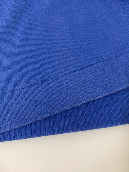 【中古品】【メンズ】 BANTAMS バンタムズ 70S FOOTBALL SHIRT 70年代 フットボールシャツ メンズ 半袖 Tシャツ 146-260505-em-41-min サイズ：L カラー：ブルー 万代Net店