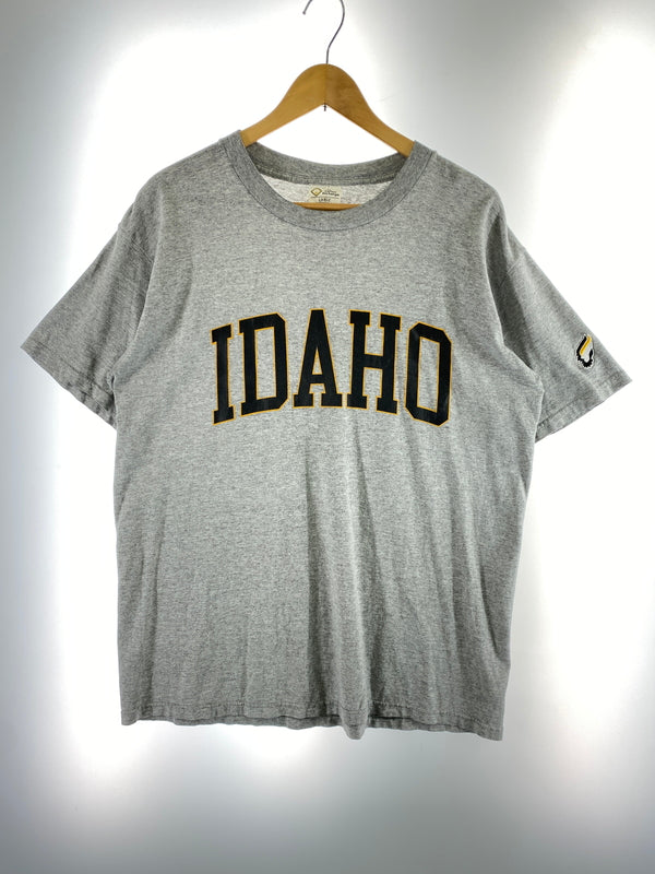 【中古品】【メンズ】 COTTON EXCHANGE コットン エクスチェンジ 90S IDAHO TEE 90年代 アイダホ ティー 半袖 ショートスリーブ Tシャツ 146-260724-hu-32-min サイズ：L カラー：グレー 万代Net店
