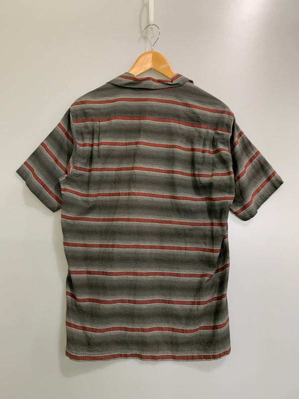 【中古品】【メンズ】 東洋エンタープライズ STYLE EYES S S COTTON SHIRT SE32796 スタイル アイズ 半袖 コットン シャツ メンズ トップス 145-260505-em-51-min サイズ：L カラー：グレー系 万代Net店