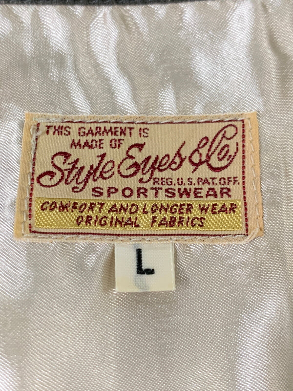 【中古品】【メンズ】 東洋エンタープライズ STYLE EYES S S COTTON SHIRT SE32796 スタイル アイズ 半袖 コットン シャツ メンズ トップス 145-260505-em-51-min サイズ：L カラー：グレー系 万代Net店