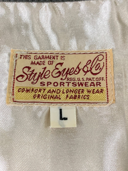 【中古品】【メンズ】 東洋エンタープライズ STYLE EYES S S COTTON SHIRT SE32796 スタイル アイズ 半袖 コットン シャツ メンズ トップス 145-260505-em-51-min サイズ：L カラー：グレー系 万代Net店