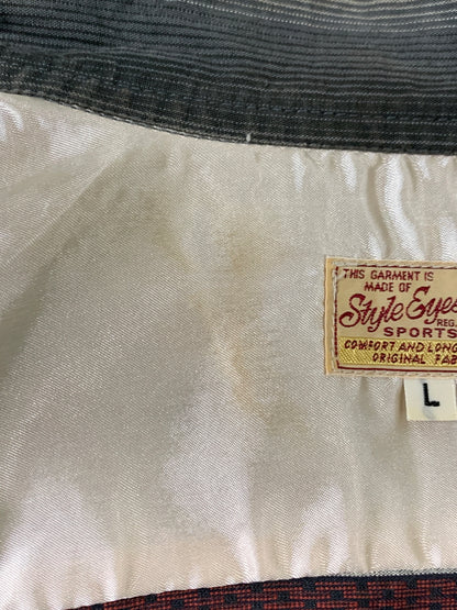 【中古品】【メンズ】 東洋エンタープライズ STYLE EYES S S COTTON SHIRT SE32796 スタイル アイズ 半袖 コットン シャツ メンズ トップス 145-260505-em-51-min サイズ：L カラー：グレー系 万代Net店