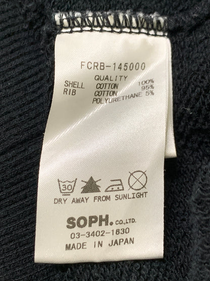 【中古品】【メンズ】 F.C.REAL BRISTOL エフシーレアルブリストル 14AW NUMBERING PULL OVER SWEAT PARKA FCRB-145000 ウィンター ナンバリング プルオーバー スウェット パーカー メンズ トップス 142-260505-em-46-min サイズ：S カラー：ブラック 万代Net店