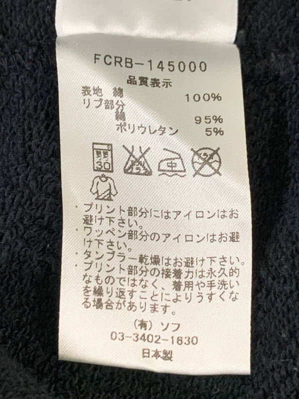 【中古品】【メンズ】 F.C.REAL BRISTOL エフシーレアルブリストル 14AW NUMBERING PULL OVER SWEAT PARKA FCRB-145000 ウィンター ナンバリング プルオーバー スウェット パーカー メンズ トップス 142-260505-em-46-min サイズ：S カラー：ブラック 万代Net店