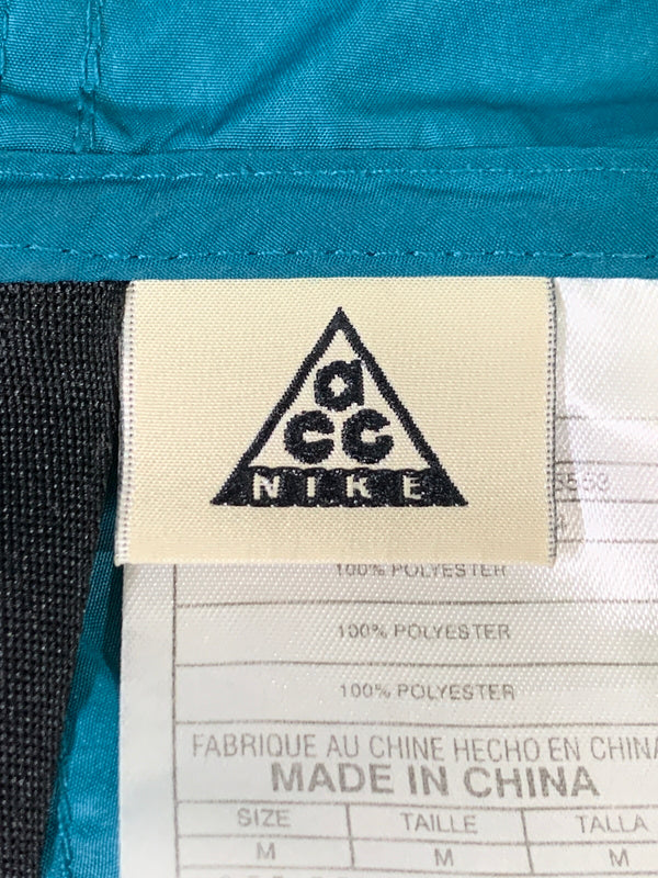 【中古品】【メンズ】 NIKE ACG ナイキ エーシージー 90-00’s ANORAK JACKET 90-00年代 アノラックジャケット アウター 146-260522-SH-17-min サイズ：M カラー：ターコイズブルー/ブラック 万代Net店
