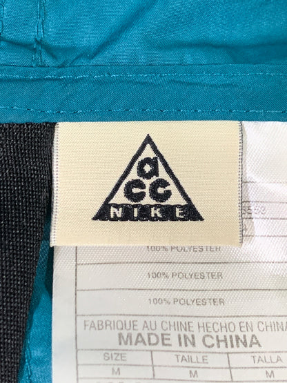 【中古品】【メンズ】 NIKE ACG ナイキ エーシージー 90-00’s ANORAK JACKET 90-00年代 アノラックジャケット アウター 146-260522-SH-17-min サイズ：M カラー：ターコイズブルー/ブラック 万代Net店