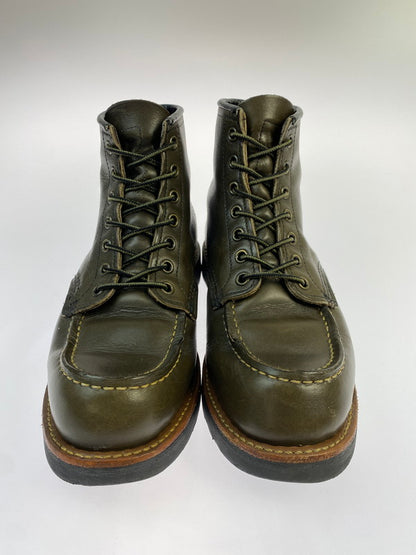 【中古品】【メンズ】 RED WING レッドウィング 8828 6-INCH CLASSIC MOC クラシックモック 靴 シューズ ブーツ 164-260428-KS-21-min サイズ：25cm US7 カラー：ブラウン 万代Net店