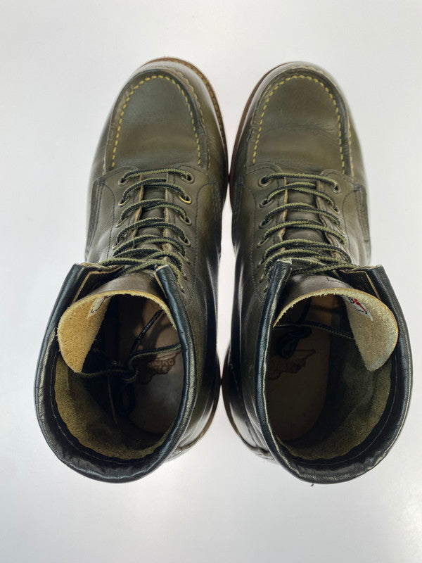 【中古品】【メンズ】 RED WING レッドウィング 8828 6-INCH CLASSIC MOC クラシックモック 靴 シューズ ブーツ 164-260428-KS-21-min サイズ：25cm US7 カラー：ブラウン 万代Net店