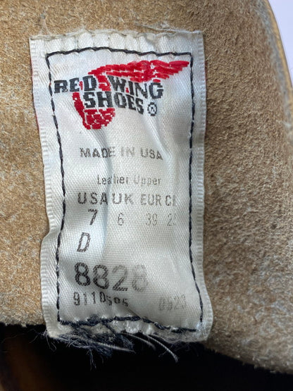 【中古品】【メンズ】 RED WING レッドウィング 8828 6-INCH CLASSIC MOC クラシックモック 靴 シューズ ブーツ 164-260428-KS-21-min サイズ：25cm US7 カラー：ブラウン 万代Net店