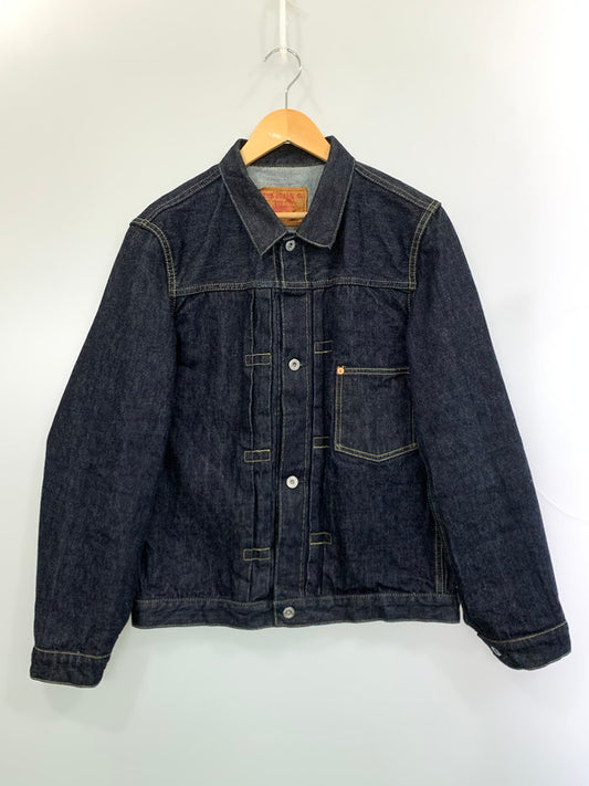 【中古品】【メンズ】 TCB JEANS ティーシービージーンズ 1ST TYPE DENIM JACKET デニムジャケット ライトアウター 大戦モデル Gジャン 145-260429-kk-02-min サイズ：40 カラー：インディゴ 万代Net店