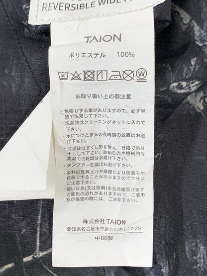 【中古品】【メンズ】 TAION タイオンノーダウン ミリタリー リバーシブル ワイドパンツ TAION-R139NDML-1 メンズ ボトムス リバーシブル 155-260505-em-33-min サイズ：L カラー：ブラック系/オリーブ 万代Net店