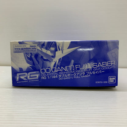 【中古品】 RG ダブルオークアンタ フルセイバー プラモデル ガンプラ バンダイ 058-260529-em-03-min 万代Net店