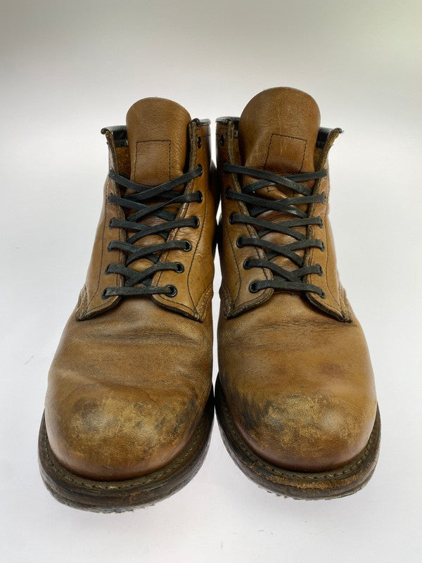 【ジャンク品】【メンズ】 RED WING レッドウィング 9016 12年製 BECKMAN ベックマン 靴 シューズ ブーツ 164-260430-KS-22-min サイズ：26.5cm US8.5 カラー：ブラウン 万代Net店