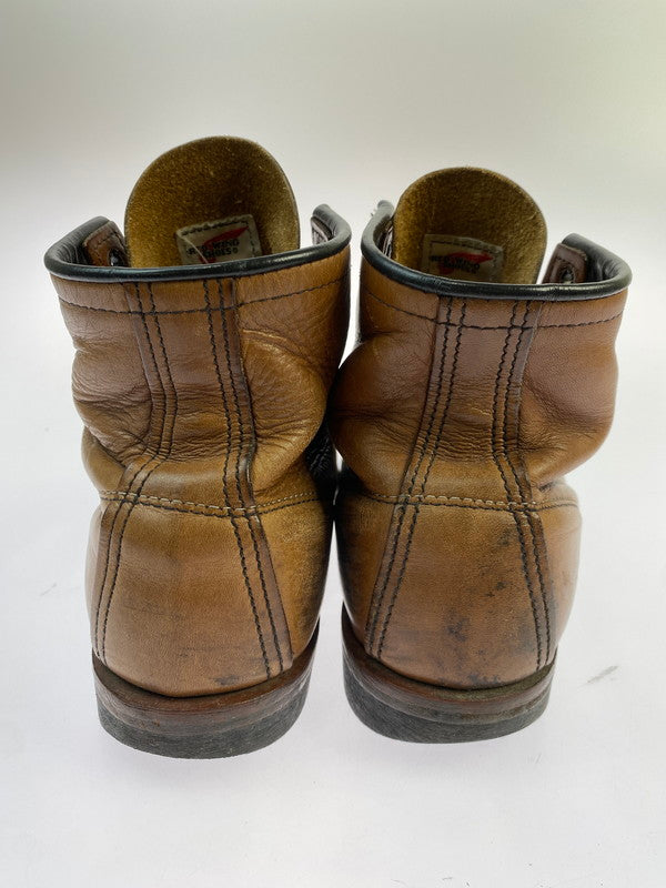 【ジャンク品】【メンズ】 RED WING レッドウィング 9016 12年製 BECKMAN ベックマン 靴 シューズ ブーツ 164-260430-KS-22-min サイズ：26.5cm US8.5 カラー：ブラウン 万代Net店