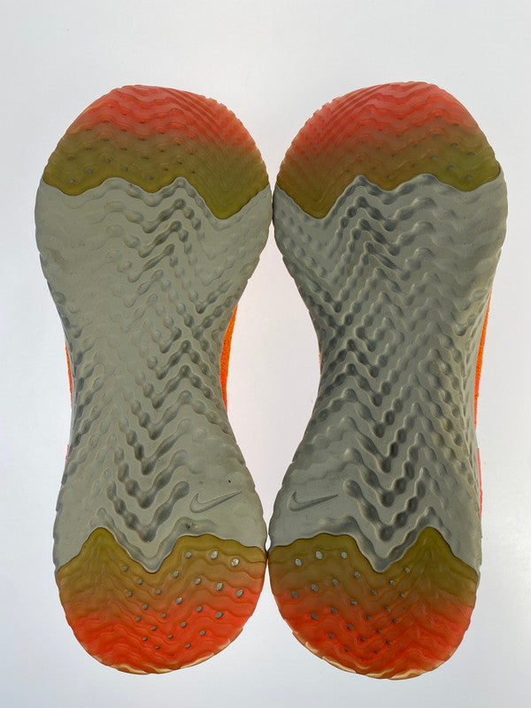 【中古品】【メンズ】 NIKE ナイキ EPIC REACT FLYKNIT AQ0067-800 エピック リアクト フライニット 靴 シューズ スニーカー SNEAKER 160-260428-KS-18-min サイズ：26cm US8 カラー：オレンジ 万代Net店