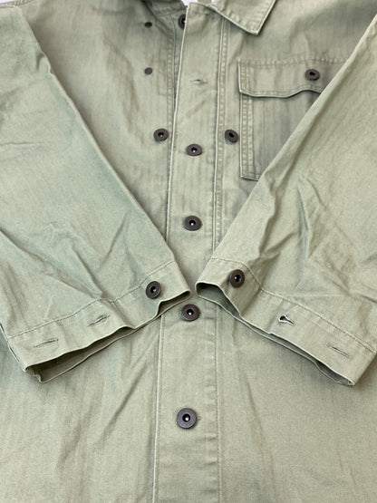 【中古品】【メンズ】 UNGRID アングリッド × WAIPER ワイパー MILITARY JACKET 112520470201 ミリタリー ジャケット メンズ アウター 長袖 145-260518-em-12-min カラー：オリーブグリーン 万代Net店