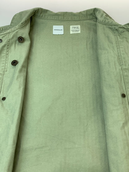 【中古品】【メンズ】 UNGRID アングリッド × WAIPER ワイパー MILITARY JACKET 112520470201 ミリタリー ジャケット メンズ アウター 長袖 145-260518-em-12-min カラー：オリーブグリーン 万代Net店