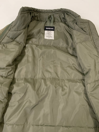 【中古品】【メンズ】 WAIPER ワイパー LIGHT PUFF PRIMALOFT VEST WP1080 ライトパフ プリマロフト ベスト メンズ ミリタリー 145-260505-em-36-min サイズ：XL カラー：カーキ 万代Net店