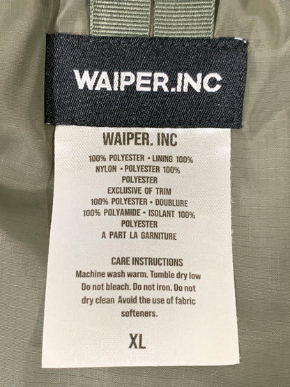 【中古品】【メンズ】 WAIPER ワイパー LIGHT PUFF PRIMALOFT VEST WP1080 ライトパフ プリマロフト ベスト メンズ ミリタリー 145-260505-em-36-min サイズ：XL カラー：カーキ 万代Net店