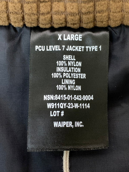 【中古美品】【メンズ】 WAIPER ワイパー PCU LEVEL7A PRIMALOFT VEST WP1022 PCU レベル7A プリマロフトベスト ライトアウター 145-260429-kk-21-min サイズ：XL カラー：ブラック 万代Net店