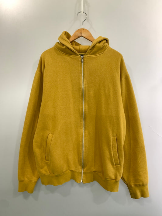 【中古品】【メンズ】 STUSSY ステューシー ZIP HOODIE ジップ フーディー メンズ アウター フルジップ パーカー 142-260518-em-11-min サイズ：XL カラー：マスタード 万代Net店