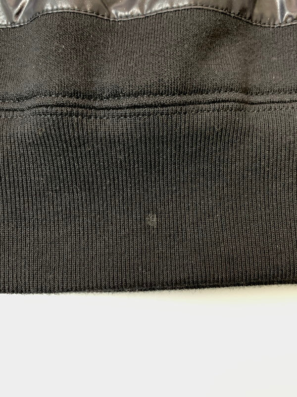 【中古品】【メンズ】 MONCLER モンクレール × FRAGMENT DESIGN フラグメントデザイン 別注 コラボ 22AW NYLON STRIPES ZIP UP H209U8G00003 ナイロン ストライプス ジップアップ パーカー トップス 141-260429-kk-20-min サイズ：M カラー：ブラック 万代Net店