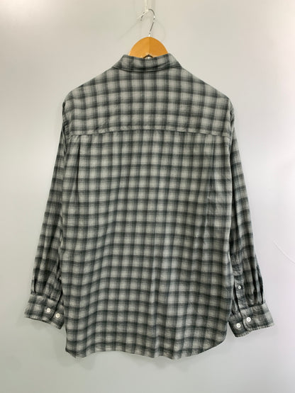 【中古品】【メンズ】 STEVEN ALAN スティーブンアラン 24AW LS オンブレシャツ 8111-149-1010 メンズ 長袖 シャツ 140-260518-em-18-min サイズ：M カラー：グリーン系 万代Net店