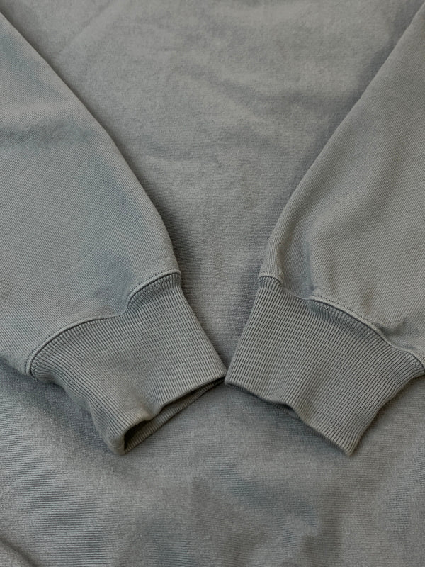 【中古品】【メンズ】 STEVEN ALAN スティーブンアラン ウラケ セットイン クルーネック スウェット 8112-199-0453 メンズ トップス 140-260518-em-16-min サイズ：M カラー：スモークライトブルー 万代Net店
