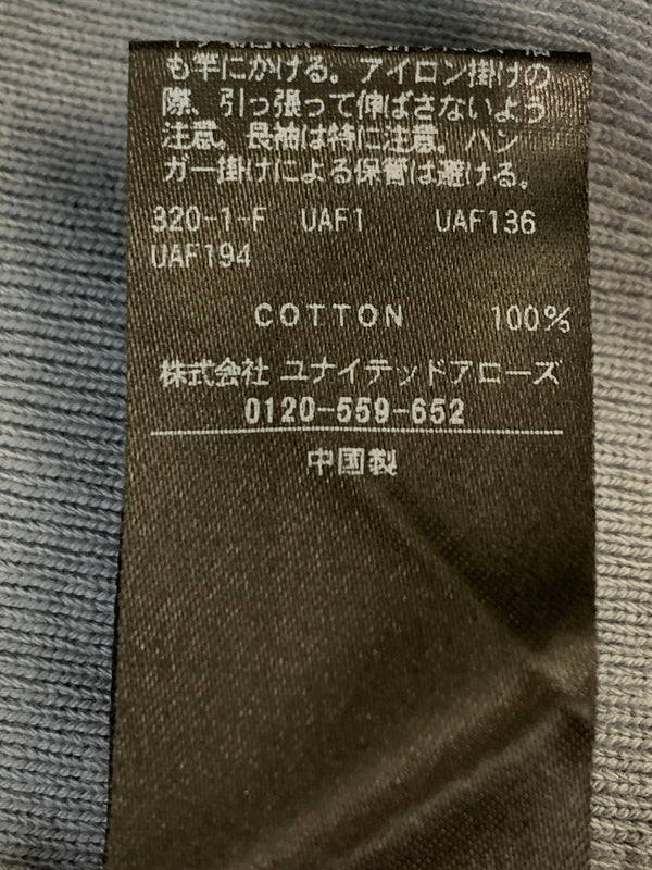 【中古品】【メンズ】 STEVEN ALAN スティーブンアラン ウラケ セットイン クルーネック スウェット 8112-199-0453 メンズ トップス 140-260518-em-16-min サイズ：M カラー：スモークライトブルー 万代Net店