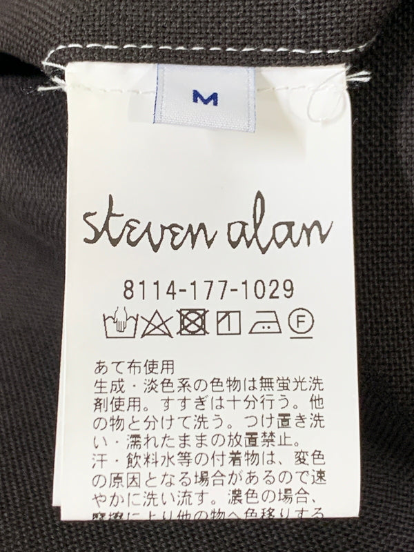 【中古品】【メンズ】 STEVEN ALAN スティーブンアラン 8114-177-1029 2TAC PANTS ツータックパンツ 151-260523-zi-15-min サイズ：M カラー：ブラウン 万代Net店