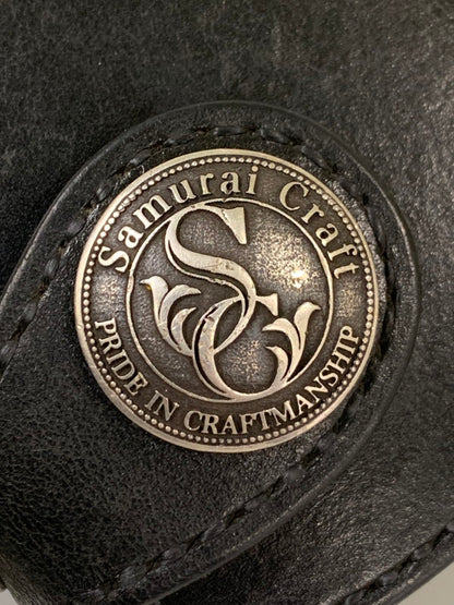 【中古品】【メンズ】 SAMURAI CRAFT サムライクラフト A-2 LONG WALLET ロングウォレット 長財布 200-260430-em-14-min カラー：ブラック 万代Net店