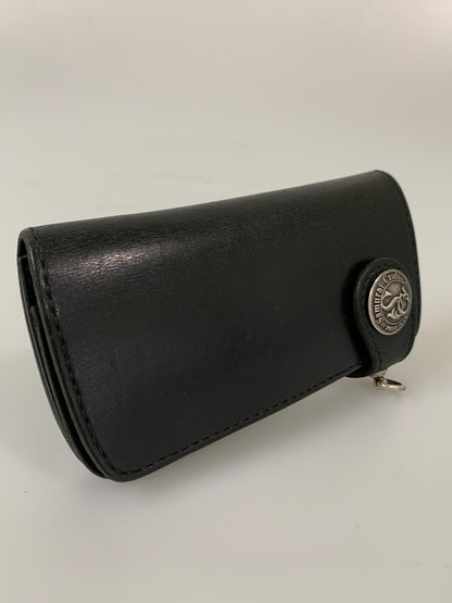 【中古品】【メンズ】 SAMURAI CRAFT サムライクラフト A-2 LONG WALLET ロングウォレット 長財布 200-260430-em-14-min カラー：ブラック 万代Net店