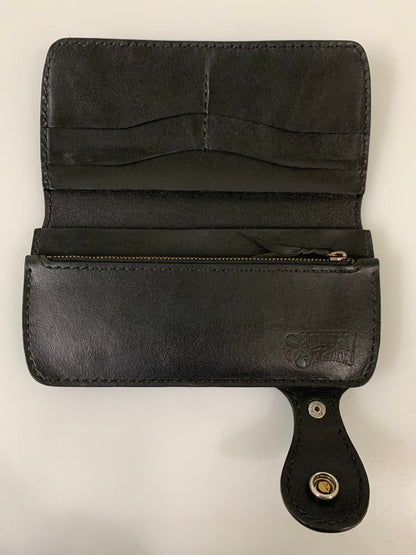 【中古品】【メンズ】 SAMURAI CRAFT サムライクラフト A-2 LONG WALLET ロングウォレット 長財布 200-260430-em-14-min カラー：ブラック 万代Net店